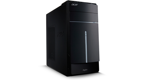 Acer Aspire MC605-007 Intel Pentium G G2020 4 GB DDR3-SDRAM 500 GB HDD AMD Radeon HD 8350 Windows 8 Tower PC Black