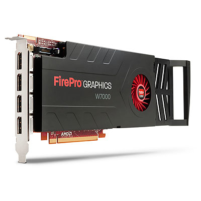 HP C2K00AT graphics card AMD FirePro W7000 4 GB GDDR5