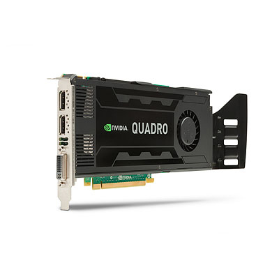 HP C2J94AT graphics card NVIDIA Quadro K4000 3 GB GDDR5 image 2