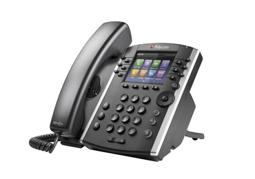 POLY VVX 410 IP-telefoner Svart 12 linjer LCD Wi-Fi