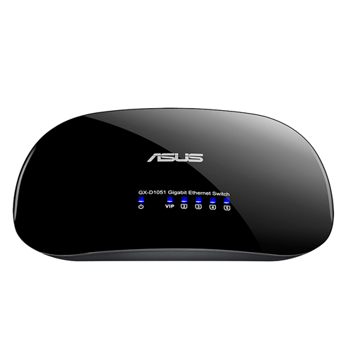 ASUS GX-D1051 V3 Unmanaged Gigabit Ethernet (10/100/1000) Black