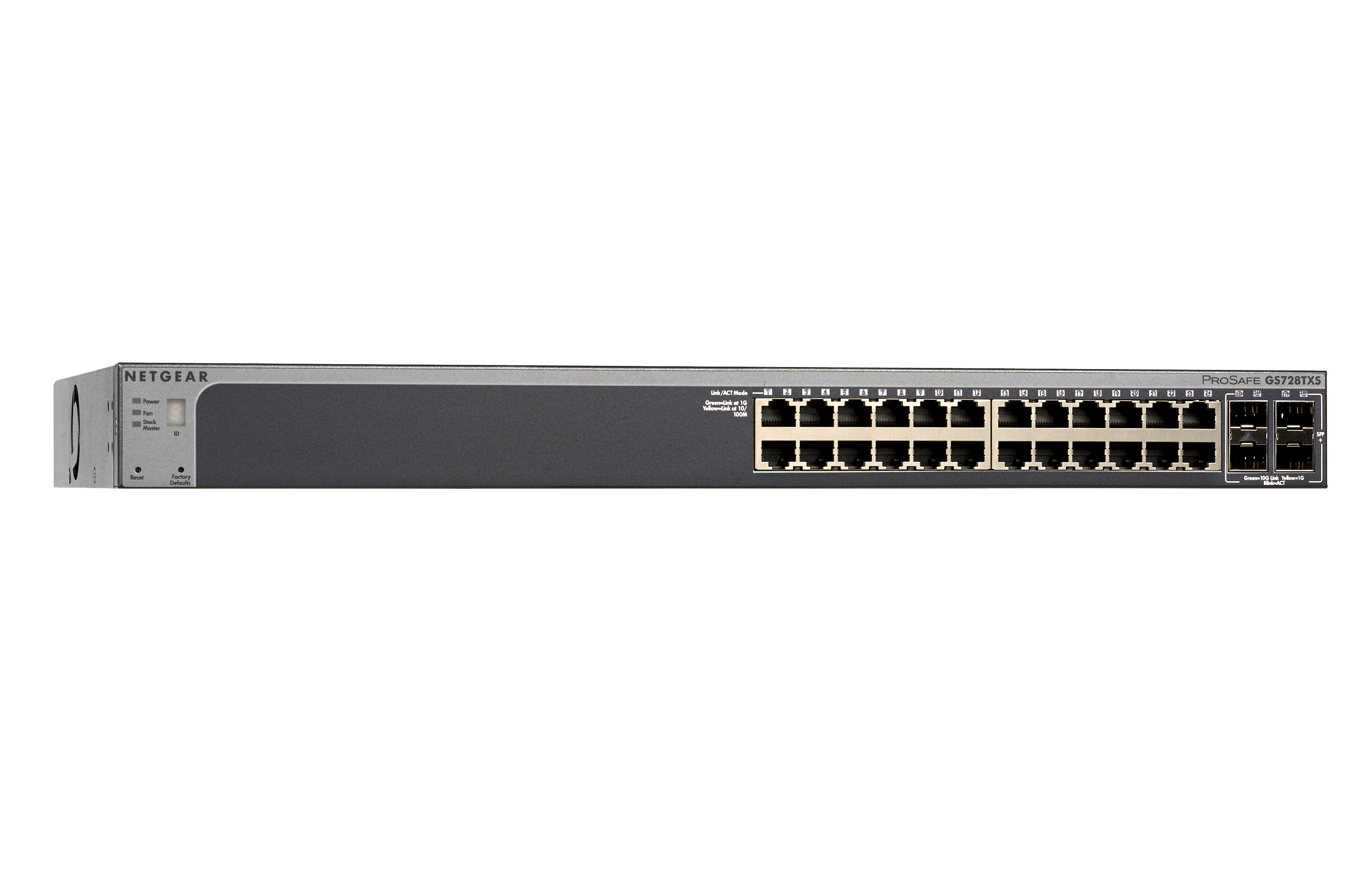 NETGEAR GS728TXS Gigabit Ethernet (10/100/1000) Grey