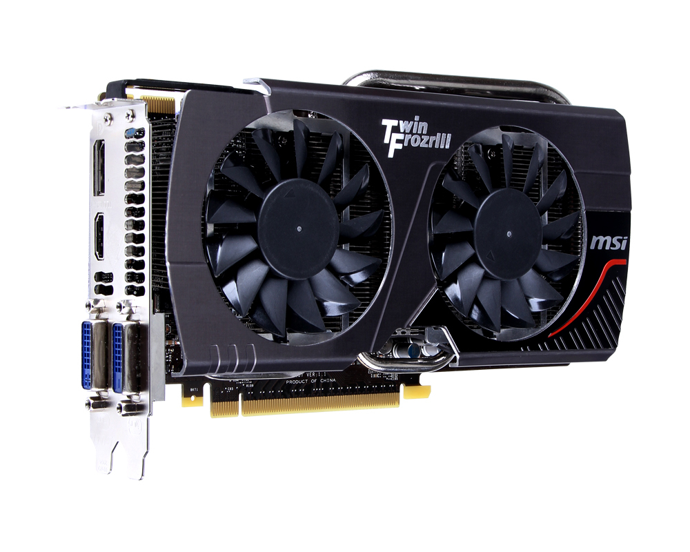 MSI N650TI TF2GD5/OCBE graphics card NVIDIA GeForce GTX 650 Ti 2 GB GDDR5