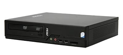 MSI Wind PC 2323VHP Intel Atom® 230 2 GB DDR2-SDRAM 320 GB Intel® GMA 950 Windows Vista Home Premium Black