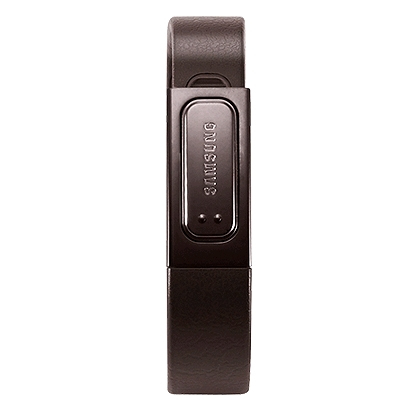 Samsung S-band S Wristband activity tracker Brown