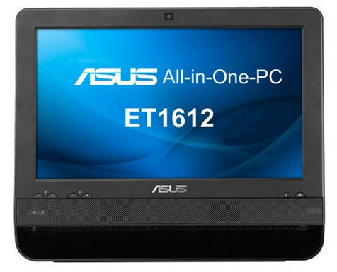 ASUS ET 1612IUTS-B004B Intel® Celeron® 847 39.6 cm (15.6") 1366 x 768 pixels Touchscreen All-in-One PC 2 GB 320 GB HDD Windows 7 Professional Black