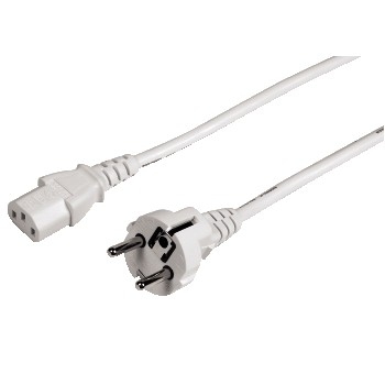 Hama Universal Mains Lead 5 m white Bianco