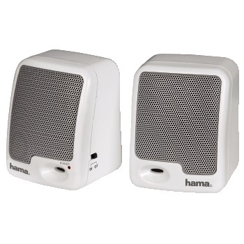 Hama Active Loudspeakers AS-60 White Wired 7 W image 1