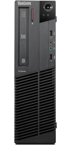 Lenovo ThinkCentre M82 Intel® Core™ i5 i5-3470 4 GB DDR3-SDRAM 500 GB HDD Windows 7 Professional SFF PC Black