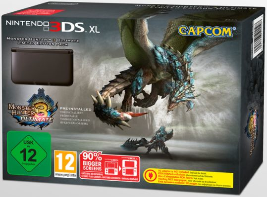 Nintendo 3DS XL + Monster Hunter 3 — vue 1 sur 2