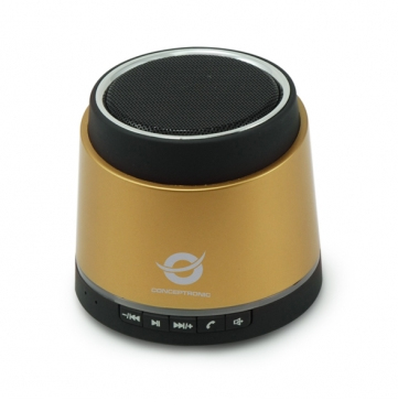 Conceptronic CLLSPKPCARG portable/party speaker Mono portable speaker Gold image 1