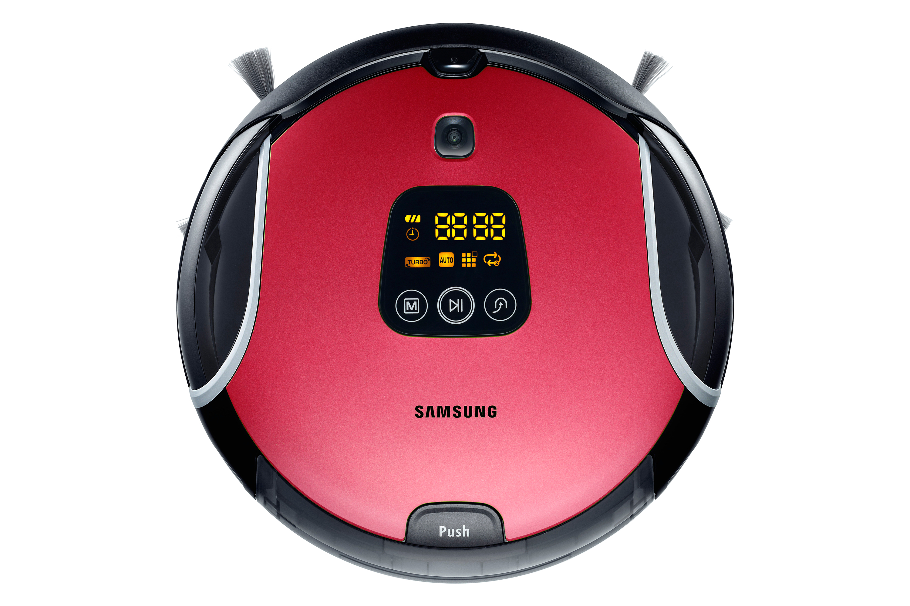 Product Datasheet Samsung Navibot S Robot Vacuum 0 3 L Bagless Black Red Robot Vacuums Vcr40l3g