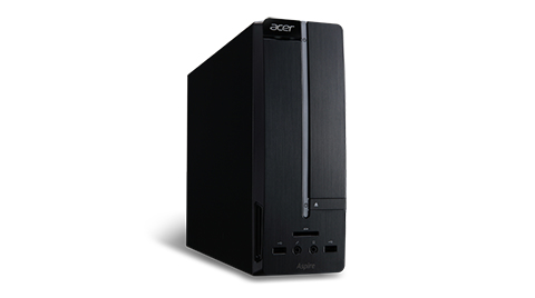 Acer Aspire С AMD E E1-2500 4 GB DDR3-SDRAM 500 GB HDD Windows 8 PC Black