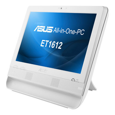 ASUS ET ET1612IUTS-W002F All-in-One PC/workstation Intel® Celeron® 847 39.6 cm (15.6") 1366 x 768 pixels Touchscreen 2 GB 320 GB HDD Windows 7 Home Basic White