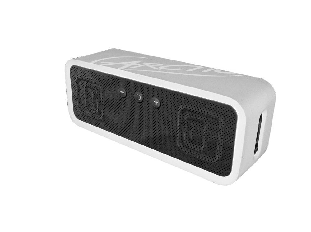 ARCTIC S113 BT (White) – Mobile Bluetooth Speaker image 1
