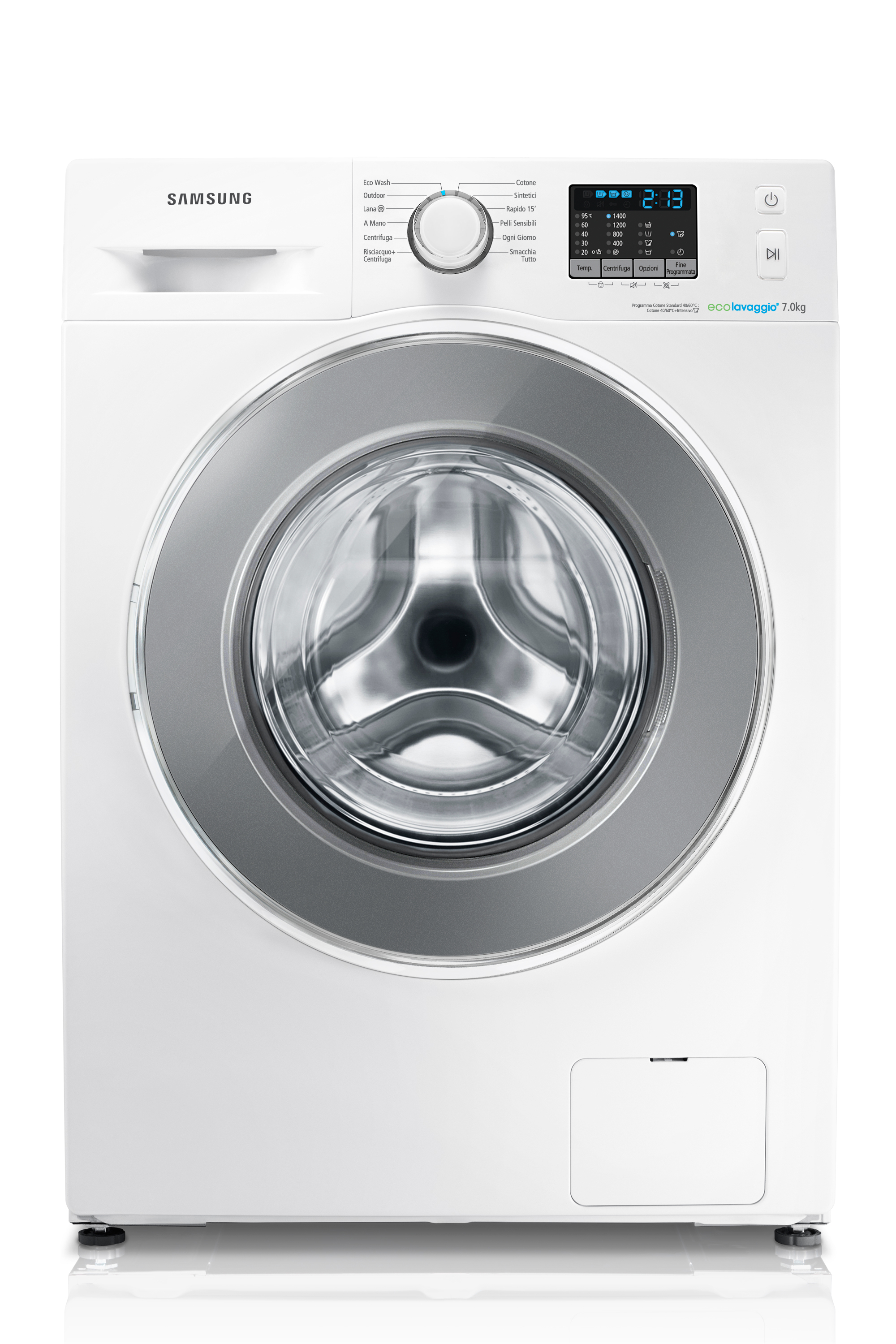 Samsung WF70F5E1W4W — vue 1 sur 1