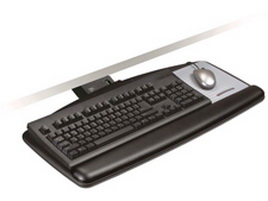 3M Adjustable Keyboard Tray AKT170LE - Keyboard/mouse tray - corner mountable