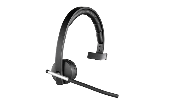 Logitech Wireless Headset Mono H820e - Headset - on-ear - DECT - wireless - Certified for Skype for Business, Optimized for Lync