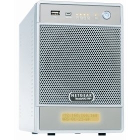 NETGEAR ReadyNAS NV+ Desktop Network Storage + 2 x 500GB HDD 0.25 GB 1 TB