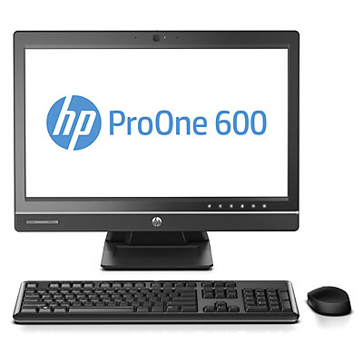 HP ProOne 600 G1 Intel® Core™ i5 i5-4570S 54.6 cm (21.5") 1920 x 1080 pixels All-in-One PC 4 GB DDR3-SDRAM 500 GB HDD Windows 7 Professional Black