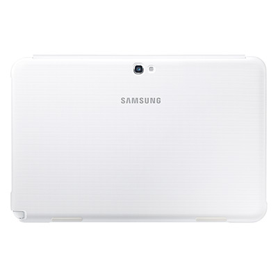 10.1 SYNTHETIC LEATER WHITE BOOK COVER FOR ATIV TAB 3