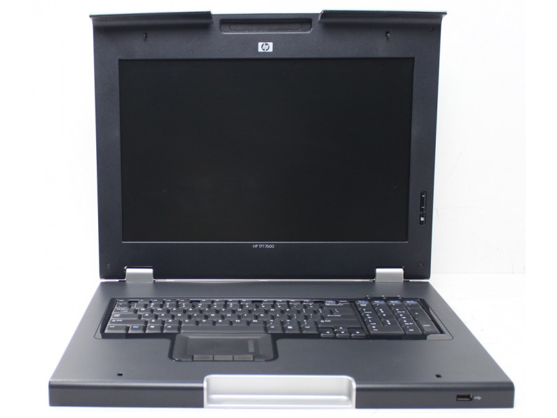 HP 406498-001 rack console 43.9 cm (17.3") 1600 x 900 pixels Silver