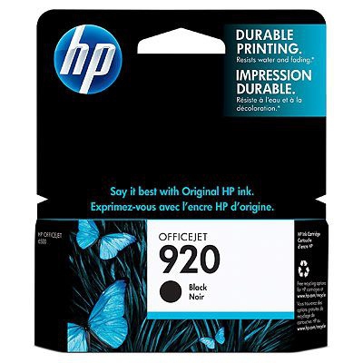 HP 920 Black Officejet Ink Cartridge cartuccia d\'inchiostro …