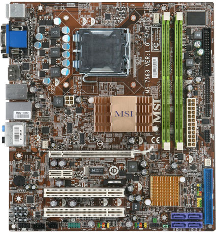 MSI G41M-FIDP LGA 775 (Socket T) micro ATX