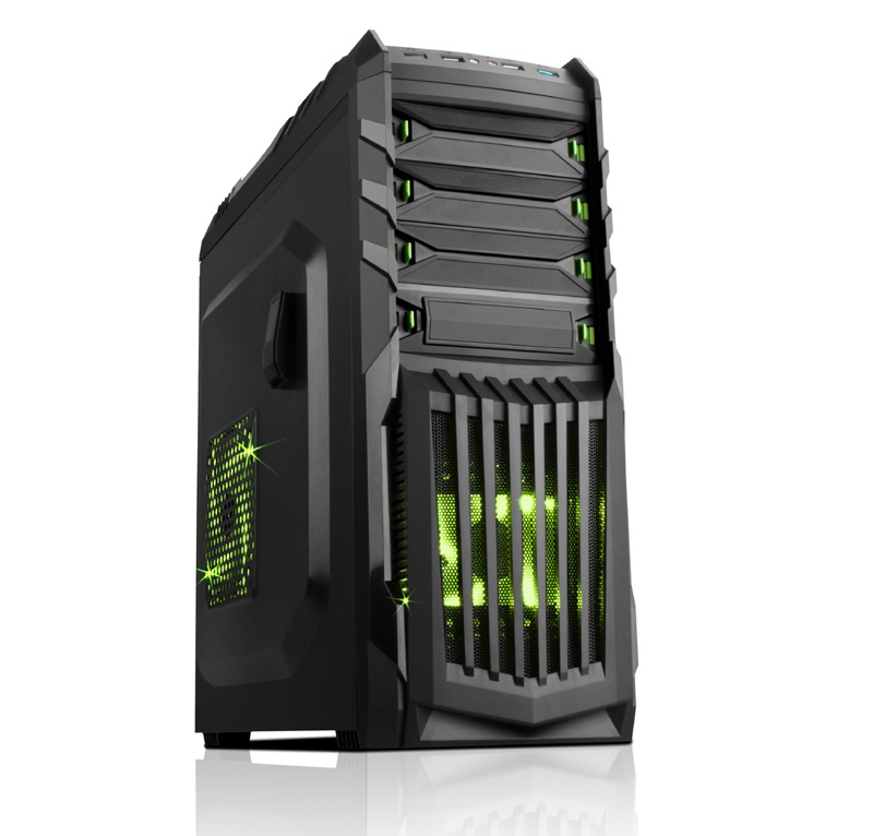 itek SNAKE-G Midi Tower Black image 1