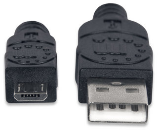 1.5 FT  USB 2.0 AM/MICRO-B/M