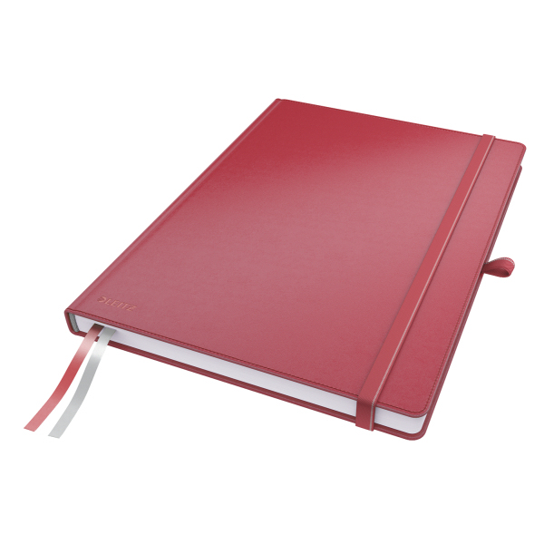 Leitz Complete Notebook anteckningsböcker A4 80 ark Röd