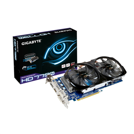 GIGABYTE GVR779O2GD-00-G11 graphics card AMD Radeon HD7790 2 GB GDDR5
