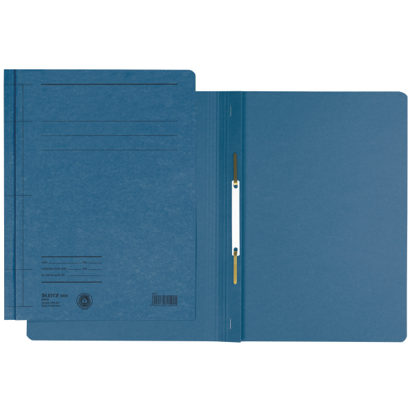 Cardboard binder, A4, blue