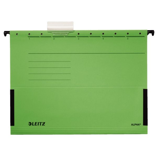 Leitz Alpha Folder cartella sospesa e accessorio A4 Verde