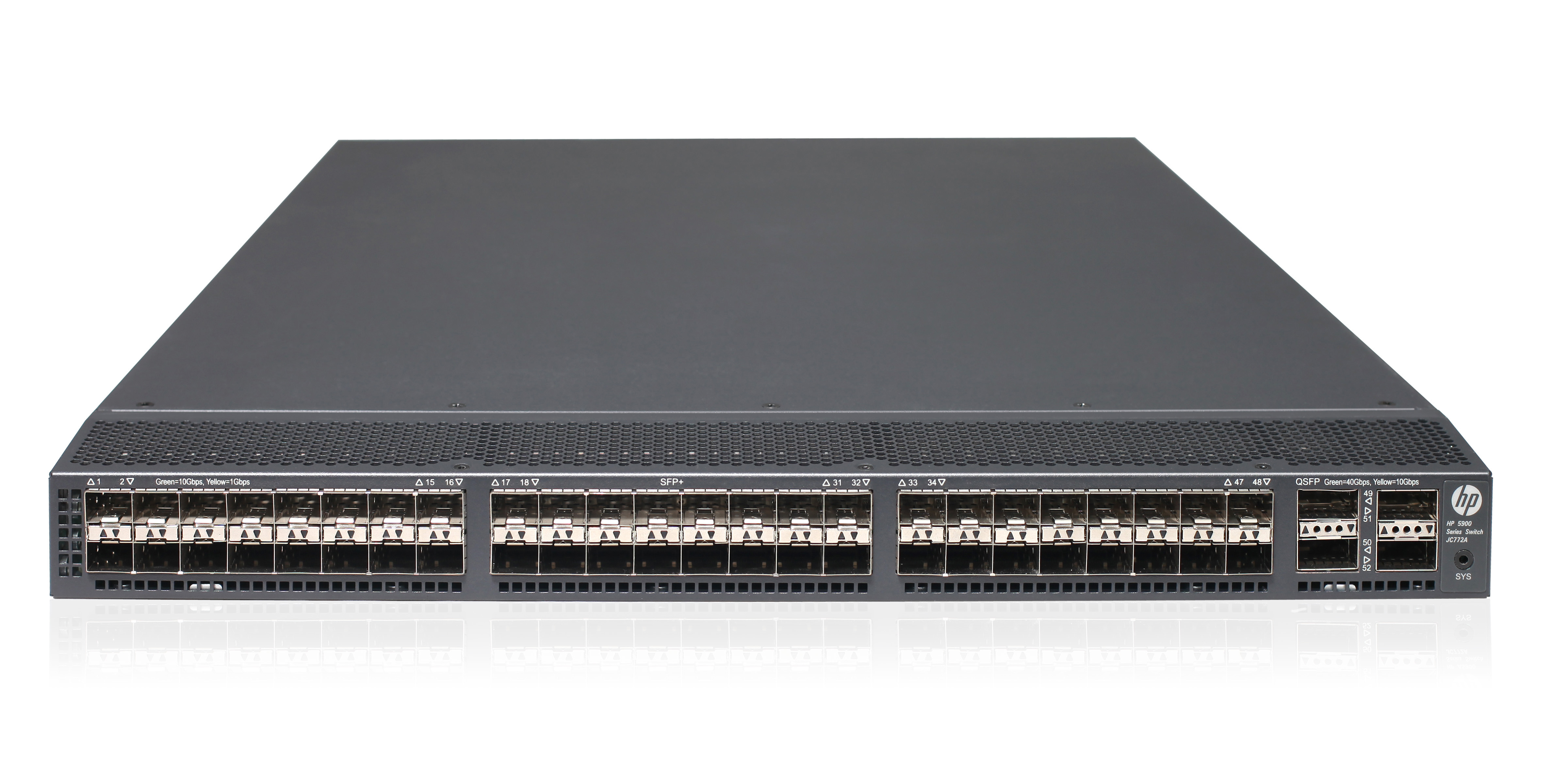 HP 5900AF-48XG-4QSFP F-B Bundle Managed L3 1U Grey