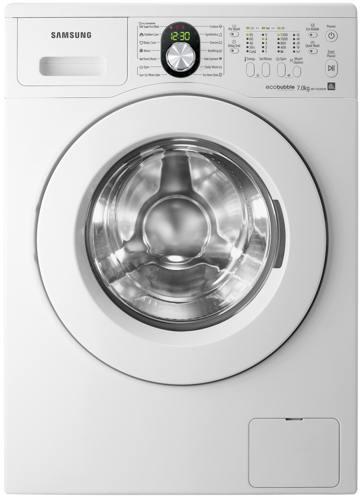 Samsung WF1702WSW — vue 1 sur 1