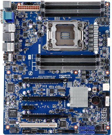 GIGABYTE GA-6PXSV4 motherboard Intel® C604 LGA 2011 (Socket R) ATX image 1