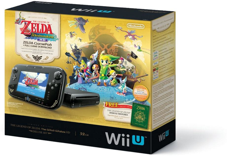 Nintendo Wii U - The Legend of Zelda: The Wind Waker (HD Deluxe Set) — vue 1 sur 4