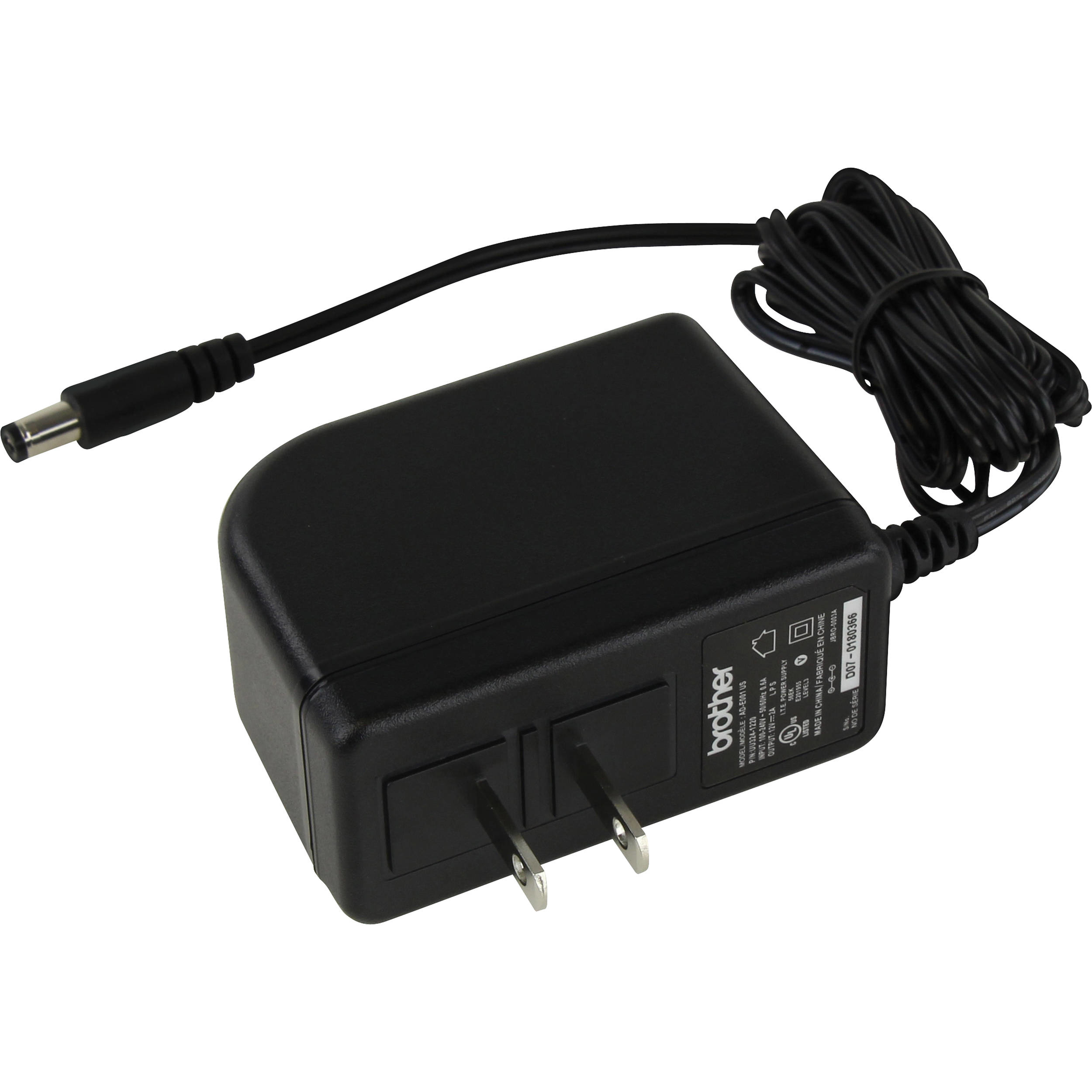 Brother ADE001 - Power adapter - AC 100-240 V - for Brother PT-D600, P-Touch PT-750, D400, D450, D600, E500, E550, P750, P-Touch EDGE PT-P750