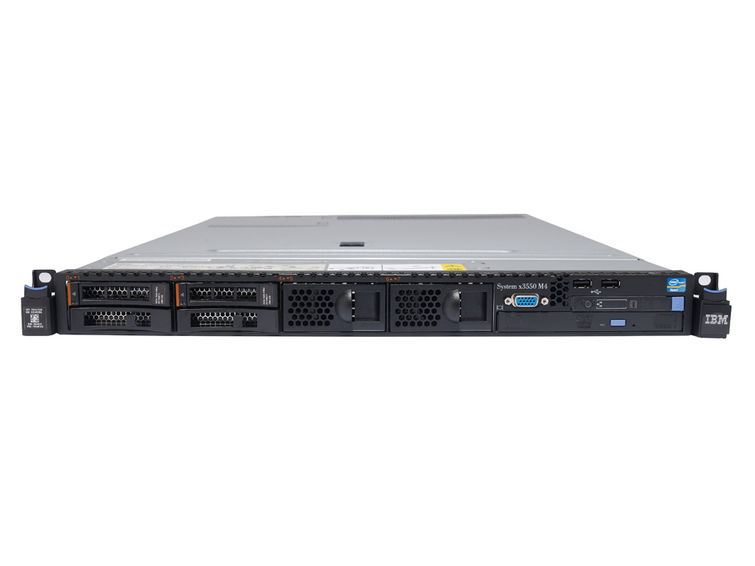 IBM System x 3550 M4 2.4GHz E5-2609 550W Rack (1U) server