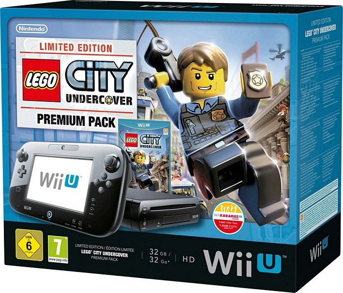 Nintendo Wii U Premium Pack - Lego City: Undercover — vue 1 sur 1