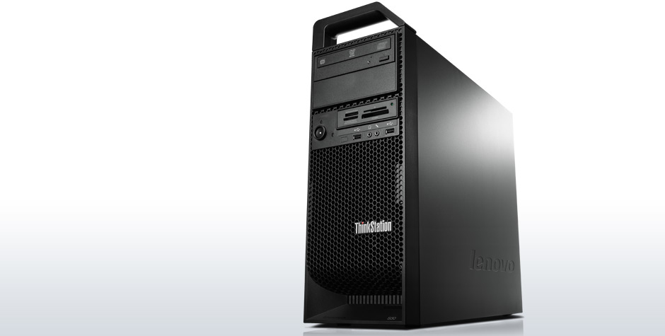 Lenovo ThinkStation S30 Intel® Xeon® E5 Family E5-1620V2 8 GB DDR3-SDRAM 1 TB Hybrid-HDD NVIDIA® Quadro® K4000 Windows 7 Professional Tower Workstation Black