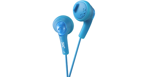 JVC Gumy Headphones Wired In-ear Music Blue image 1
