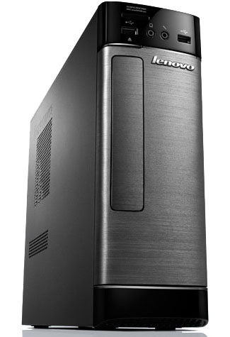 Lenovo Essential H520s Intel® Core™ i5 i5-3330 6 GB DDR3-SDRAM 500 GB HDD Windows 8 SFF PC Black, Stainless steel