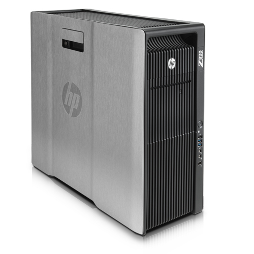 HP 820 Intel® Xeon® E5 Family E5-2609 32 GB DDR3-SDRAM 1 TB HDD NVIDIA® Quadro® K600 Windows 7 Professional Mini Tower Workstation Black, Silver