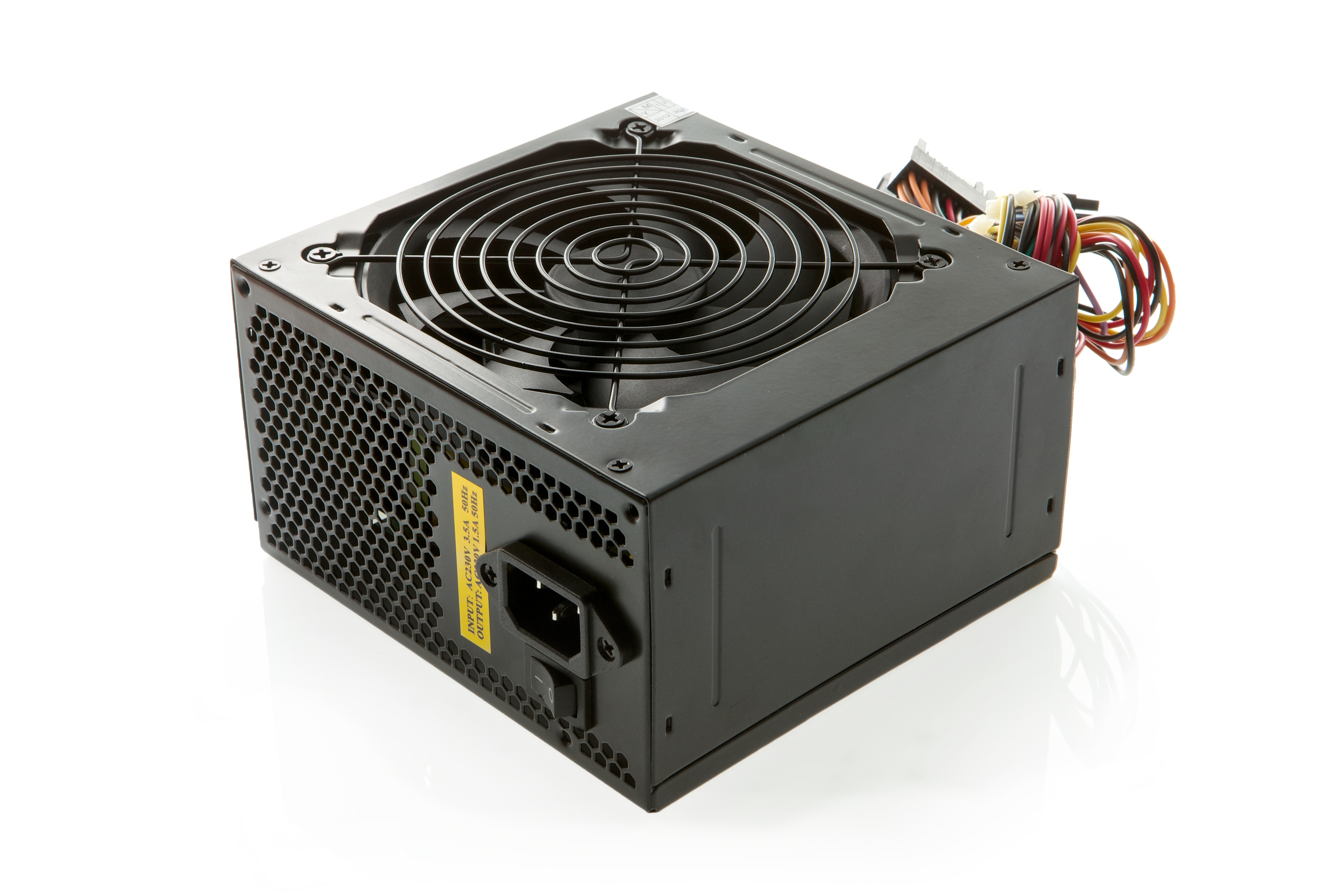 itek Energy K power supply unit 500 W 20+4 pin ATX ATX Black image 1