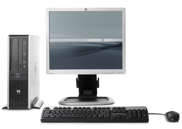 HP dc5850 SFF + L1908wi AMD Phenom 8600B 2 GB DDR2-SDRAM 250 GB AMD Radeon HD 3100 Windows Vista Business PC