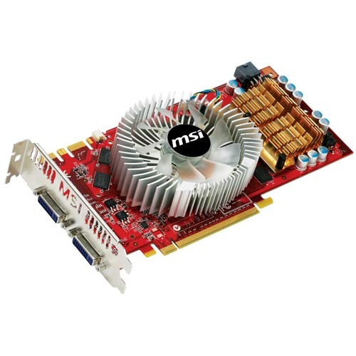 MSI V154-006R graphics card GeForce GTS 250 GDDR3