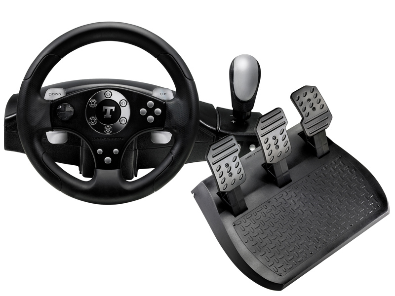 Thrustmaster Lenkrad RGT FFB Clutch  schwarz/silber