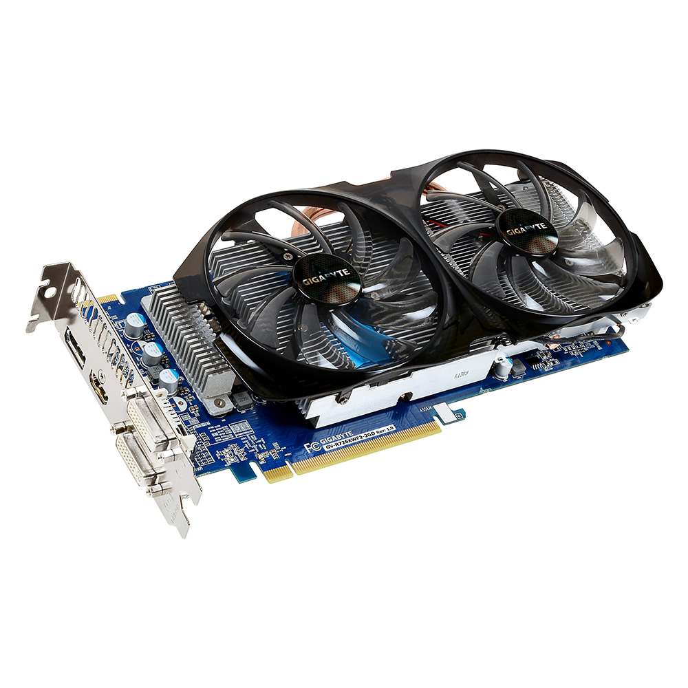 GIGABYTE GV-R726XWF2-2GD graphics card AMD Radeon R7 260X 2 GB GDDR5